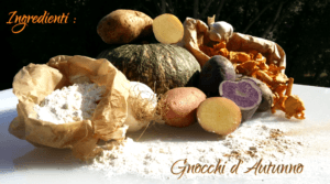 gnocchi d'autunno ingredienti