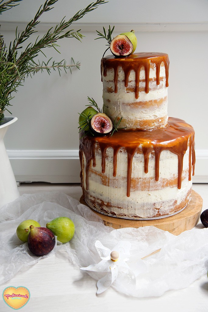 naked cake fichi