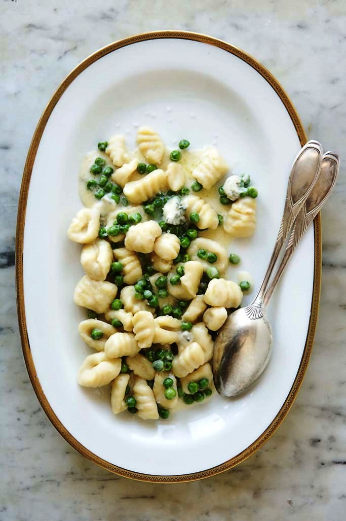 Gnocchi gorgonzola&peas