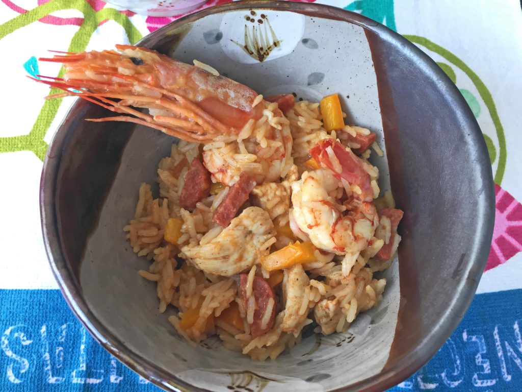 jambalaya piatto orizzontale