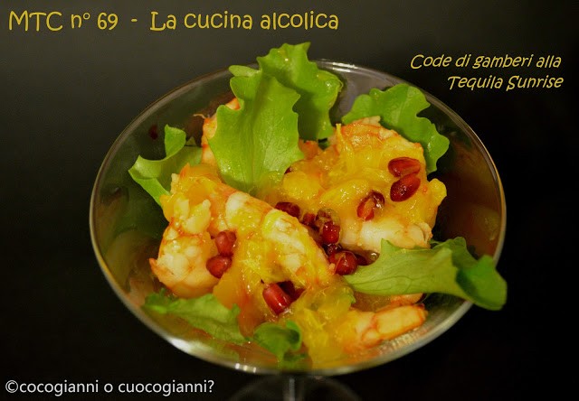 49. Code di gamberi alla Tequila Sunrise di Gianni