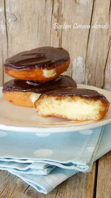 boston cream donuts